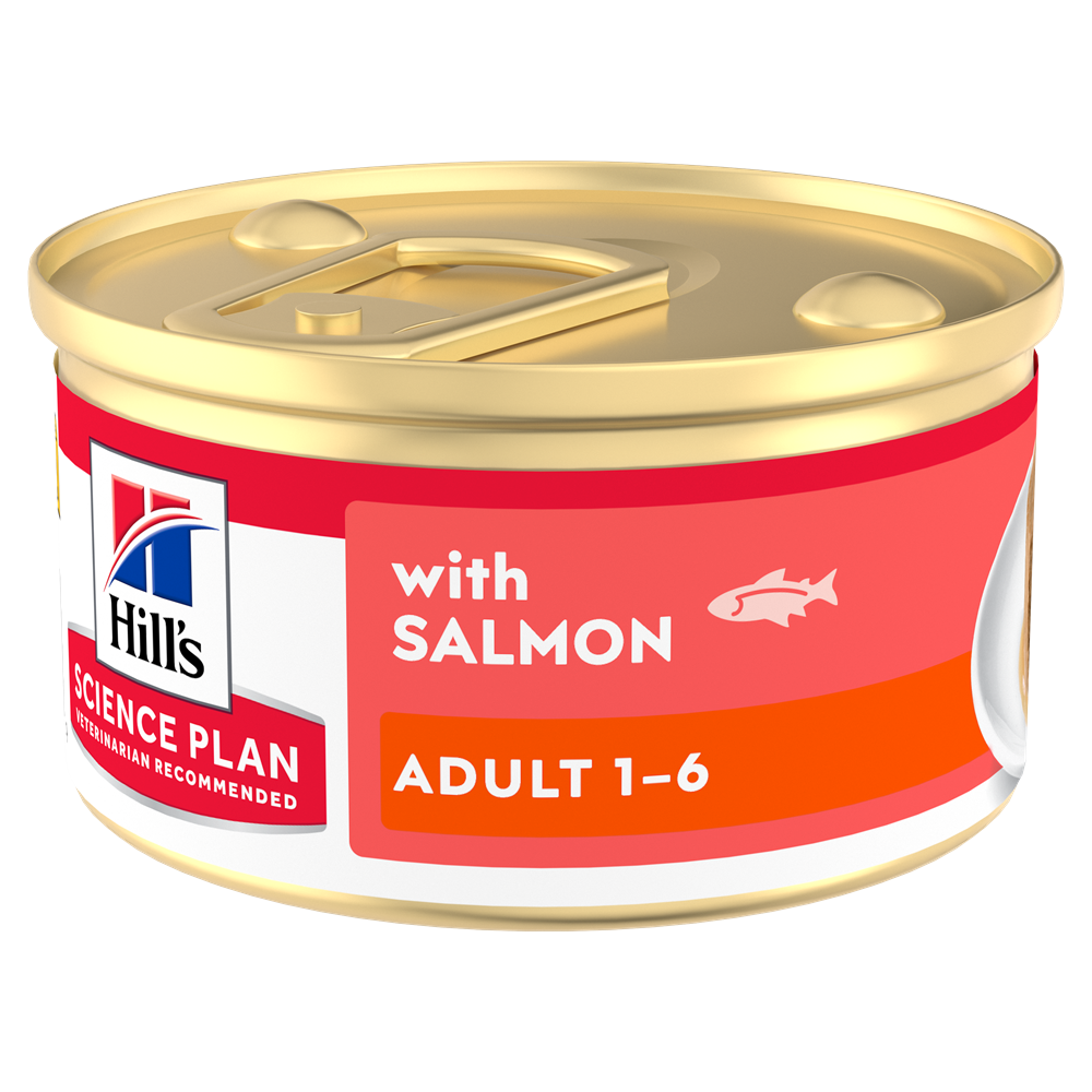 Hill's Science Plan Feline Adult Mousse Salmon 12x85 g