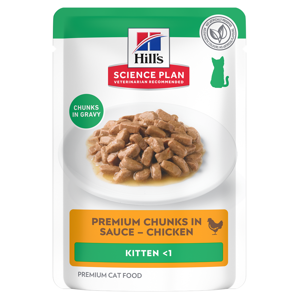 Hill's Science Plan Kitten Chicken 12x85 g