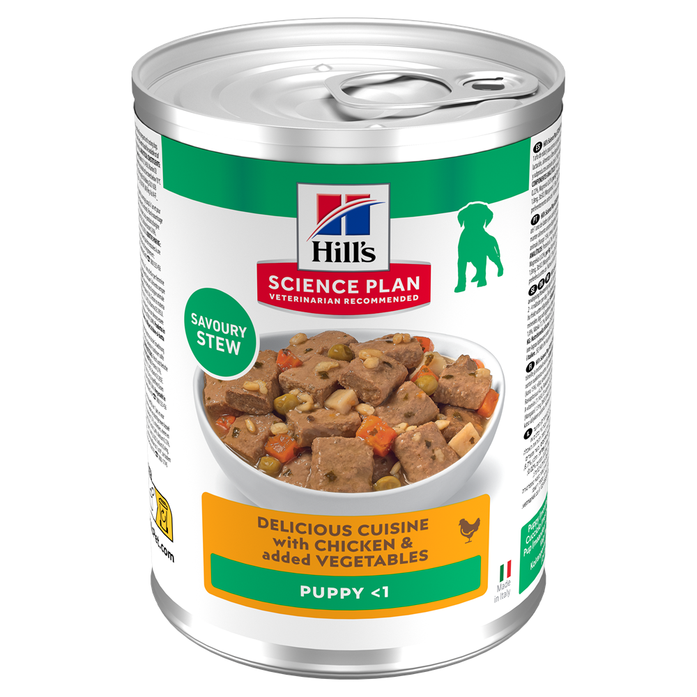 Hill's Science Plan Puppy Stew Chicken & Vegetables 12x363 g