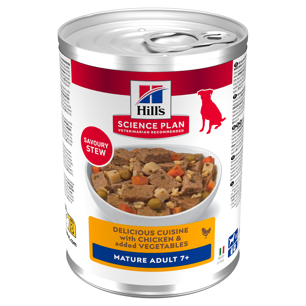 Hill's Science Plan Canine Mature Stew Chicken & Vegetables 12x363 g