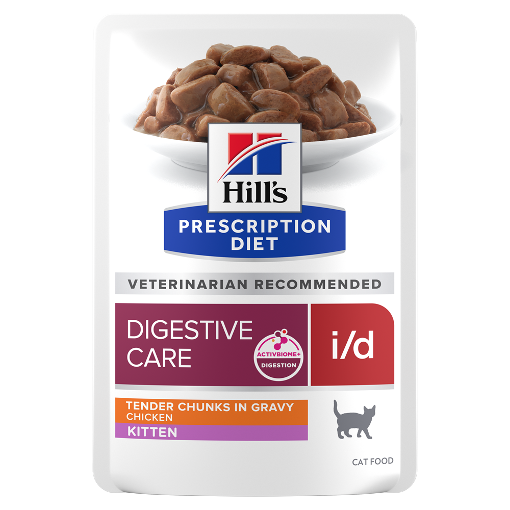 Hill's Prescription Diet Kitten i/d 12x85g portionsp&aring;sar