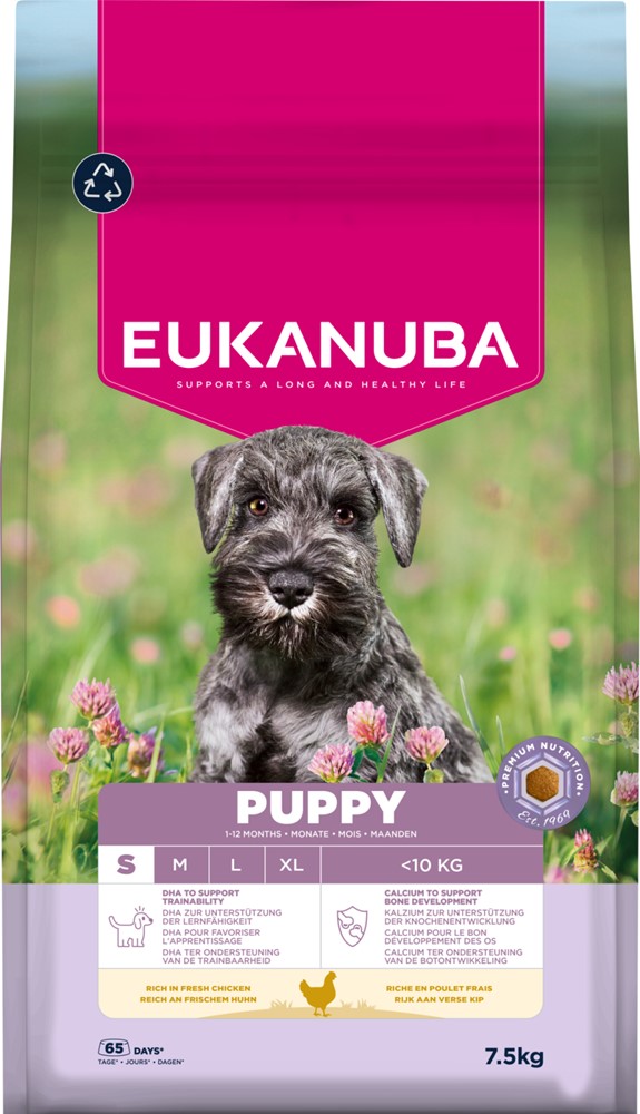 Eukanuba Dog Puppy &amp; Junior Small 7,5 kg