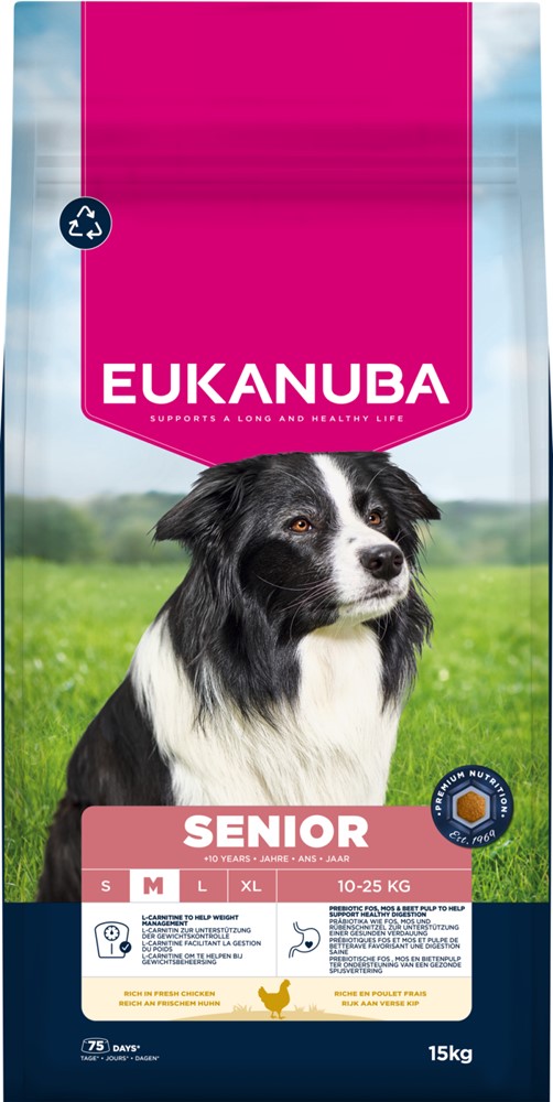 Eukanuba Dog Senior Medium 15 kg