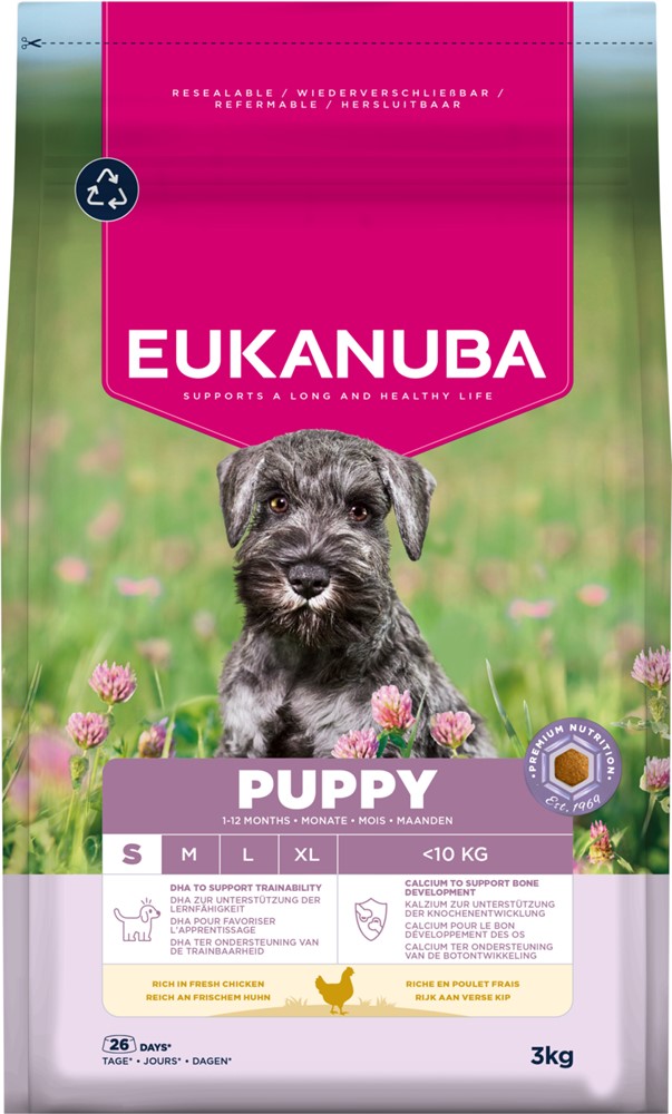 Eukanuba Dog Puppy Small 3 kg