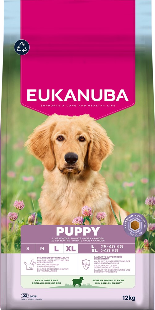 Eukanuba Puppy & Junior Large Breed Lamb & Rice