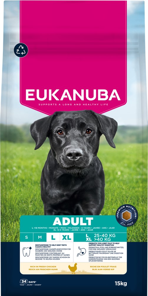 Eukanuba Dog Adult Large Chicken 15 kg