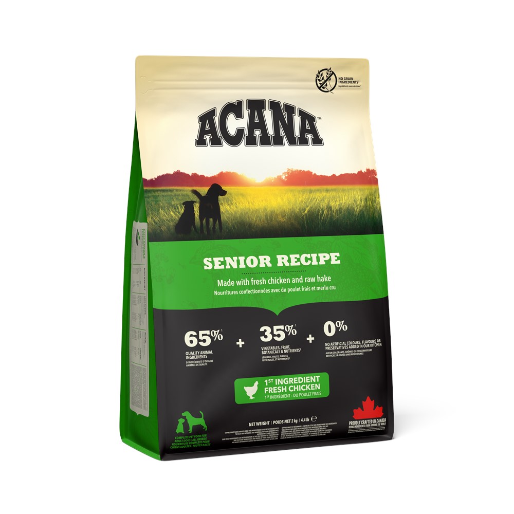 Torrfoder Senior till Hund - 2 kg