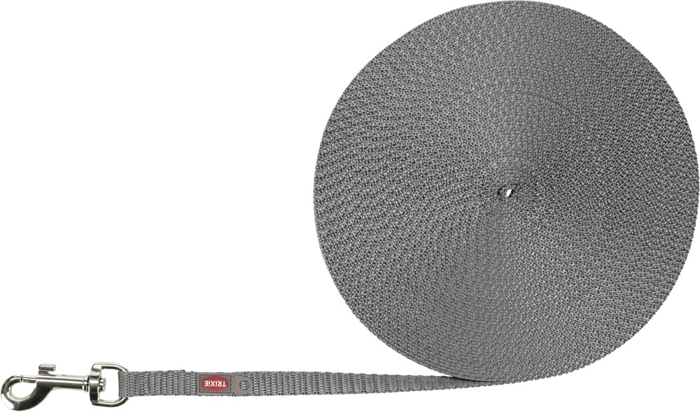 Trixie Spårlina Hund Ultralätt 15 m × 10 mm Grafit
