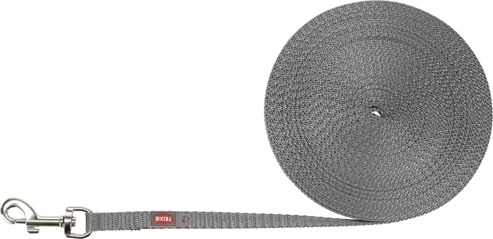 Trixie Spårlina Hund Ultralätt 10 m × 10 mm Grafit