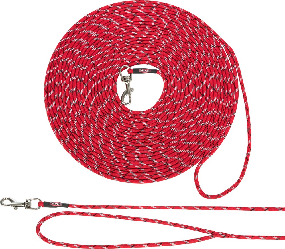 Trixie Junior Spårlina Valp 8 m x 4 mm Röd