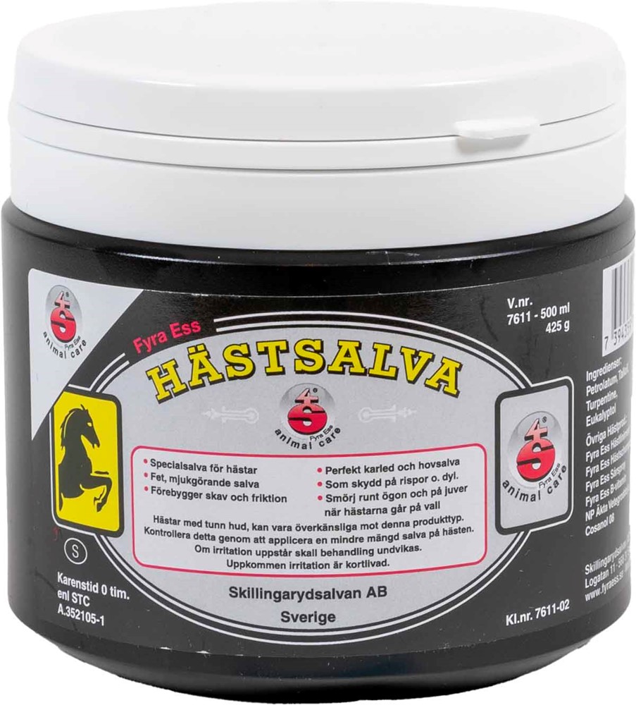 Fyra Ess Hästsalva 500ml