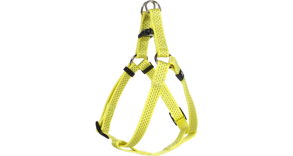 Flamingo Len Fluo Step & Go Reflexsele Hund X-Large 60–90 cm