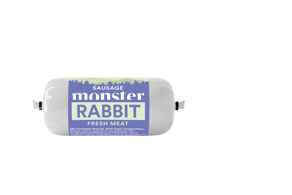 Monster Dog Sausage Rabbit 80 g