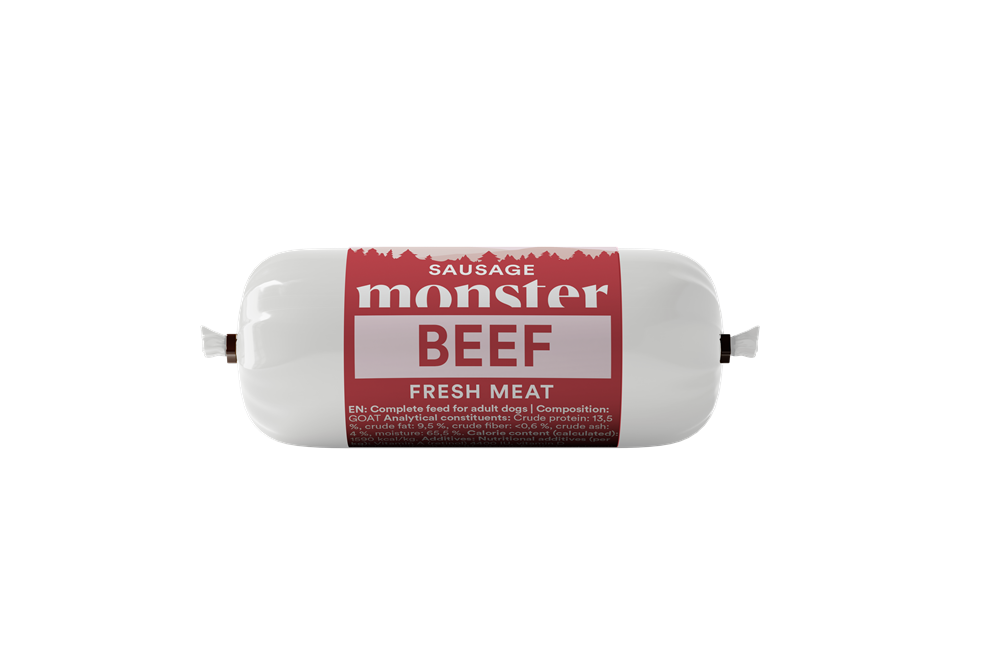 Monster Dog Sausage Beef 80 g