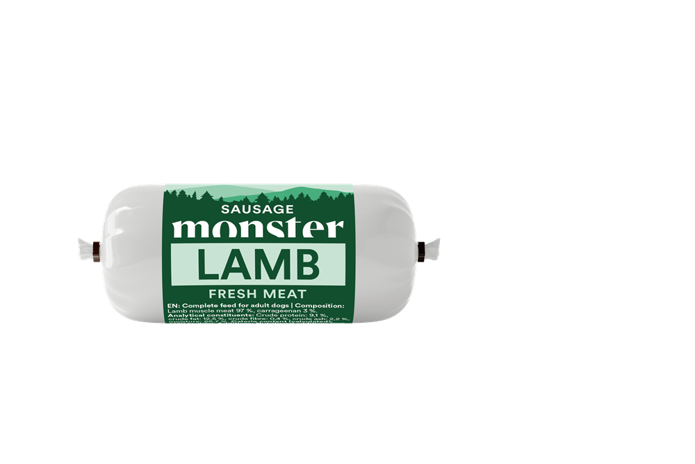 Monster Dog Sausage Lamb 80 g