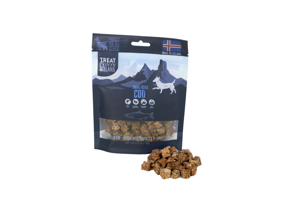 Treateaters Iceland Cod Small Bites 70 g