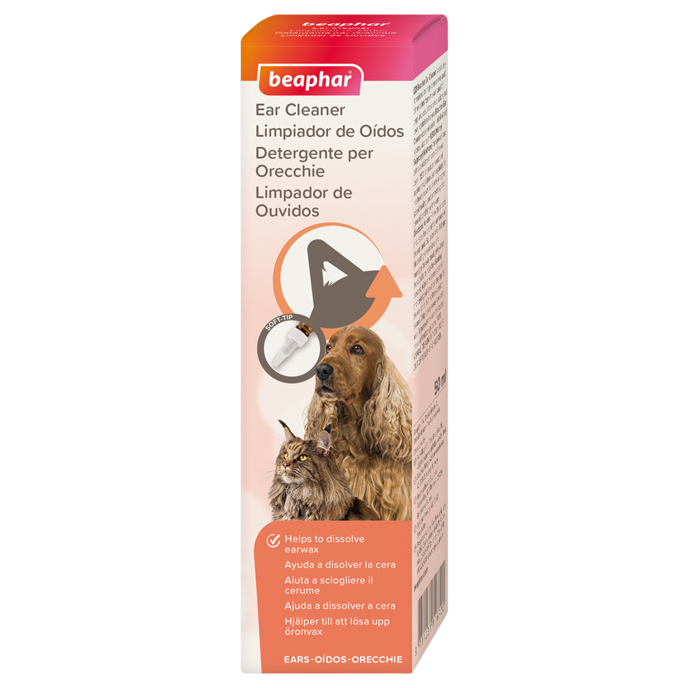 Beaphar Ear Cleaner Öronrengöring Hund & Katt 50 ml