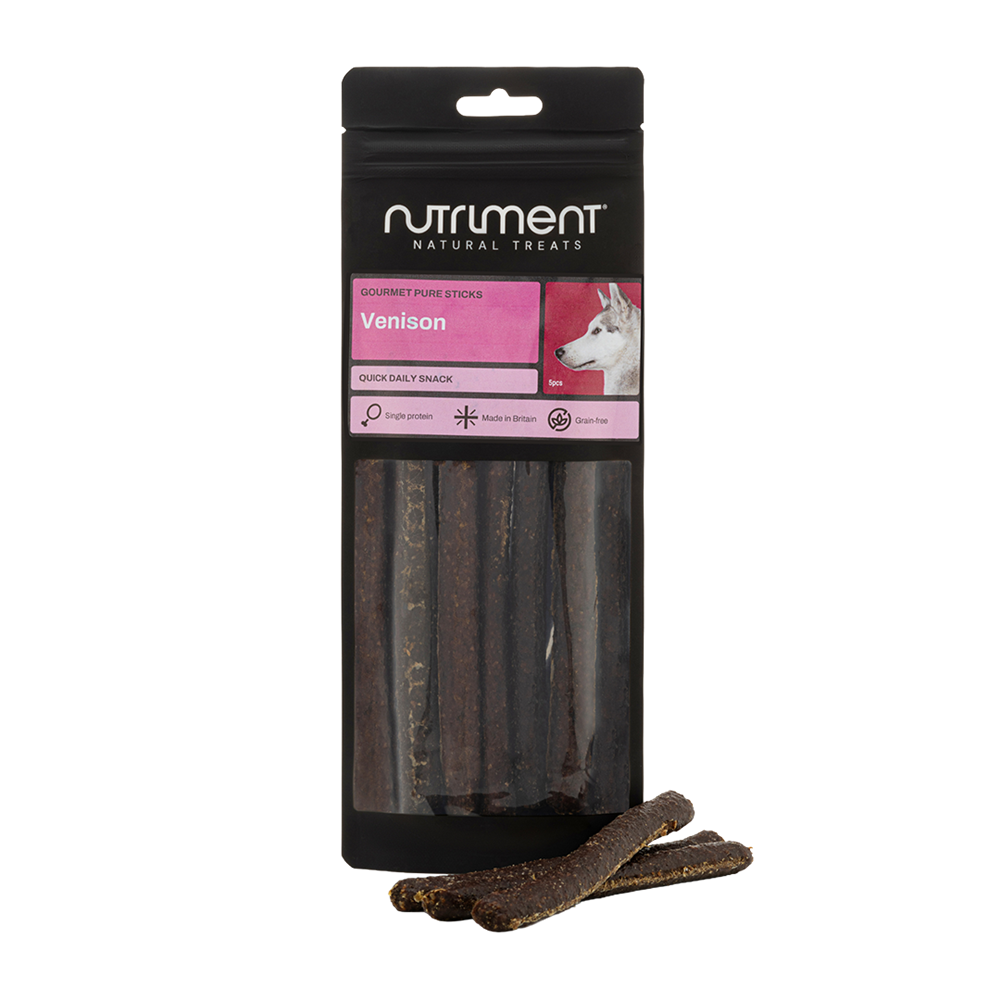 Nutriment Gourmet Pure Sticks Venison 100 g