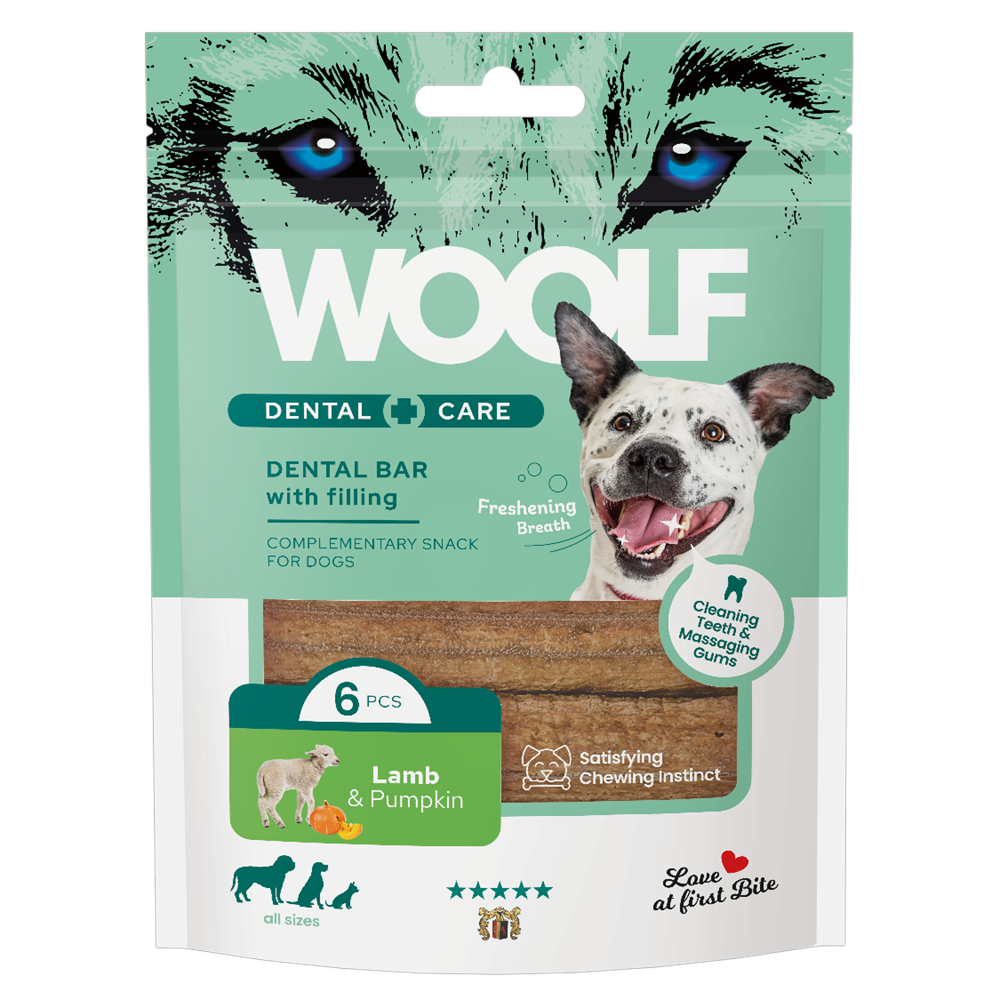 Woolf Dental Care Lamb and Pumpkin Bar 108 g
