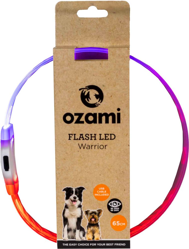 Ozami Flash Hundhalsband Warrior Multicolour 65 cm