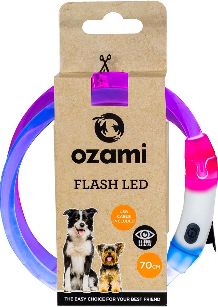 Ozami Flash Hundhalsband Multicolour 70 cm