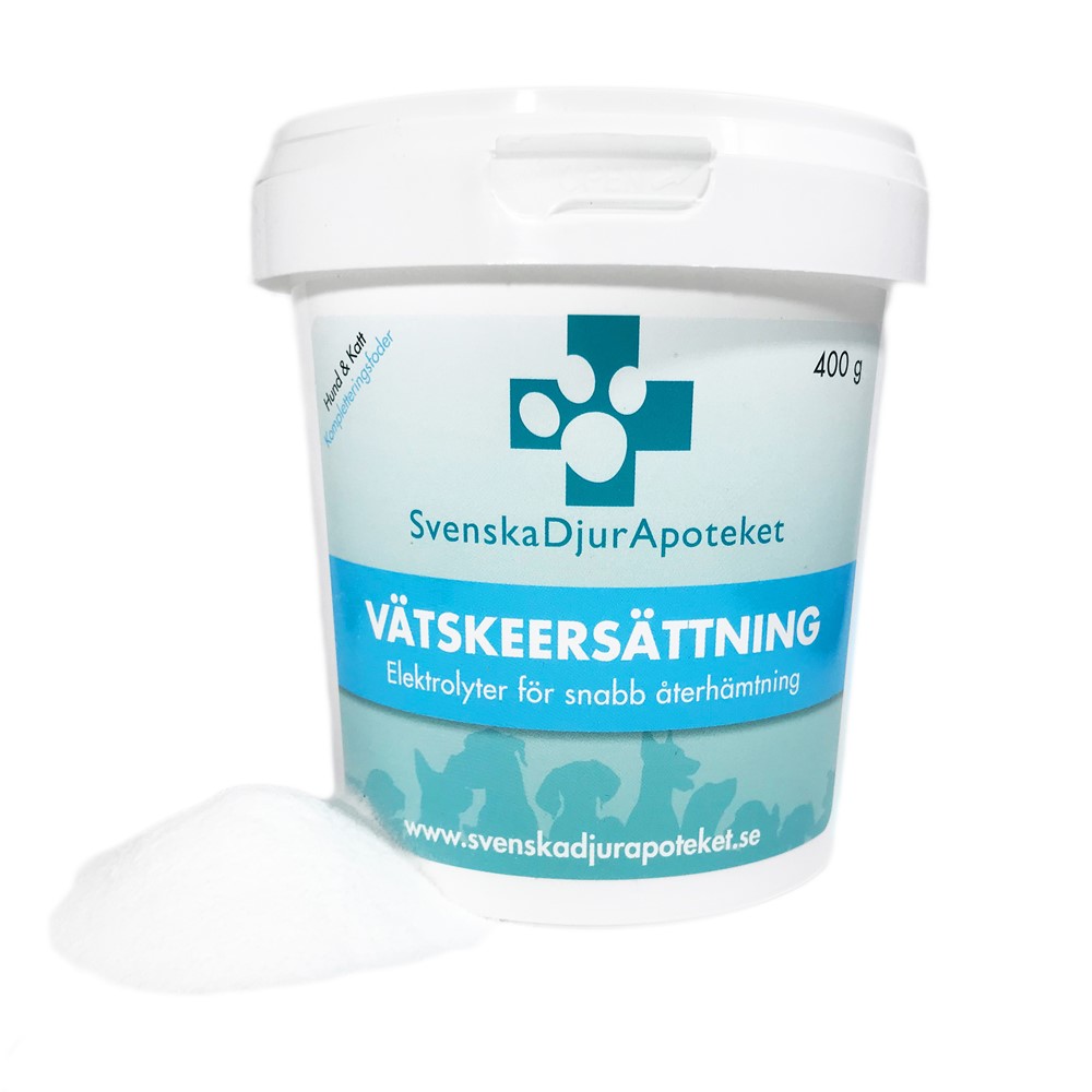 Vätskeersättning/elektrolyter Svenska DjurApoteket 400 g