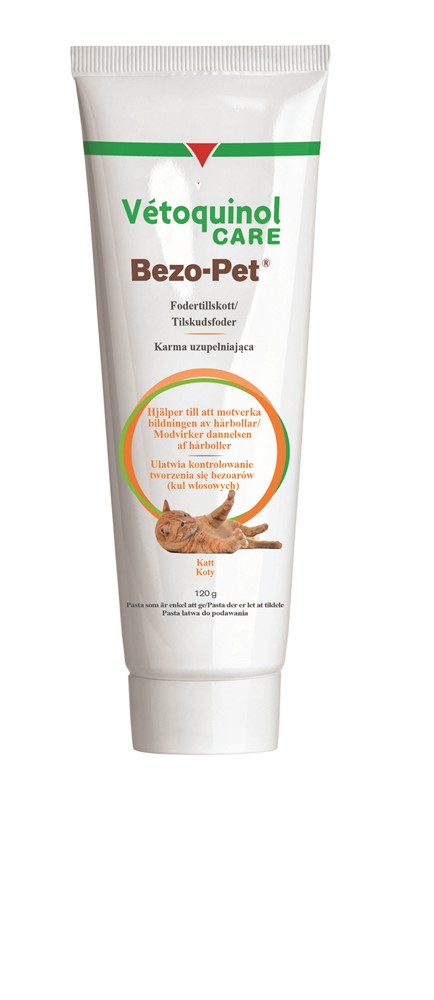 Fodertillskott Vetoquinol Bezo-Pet Katt 120 g