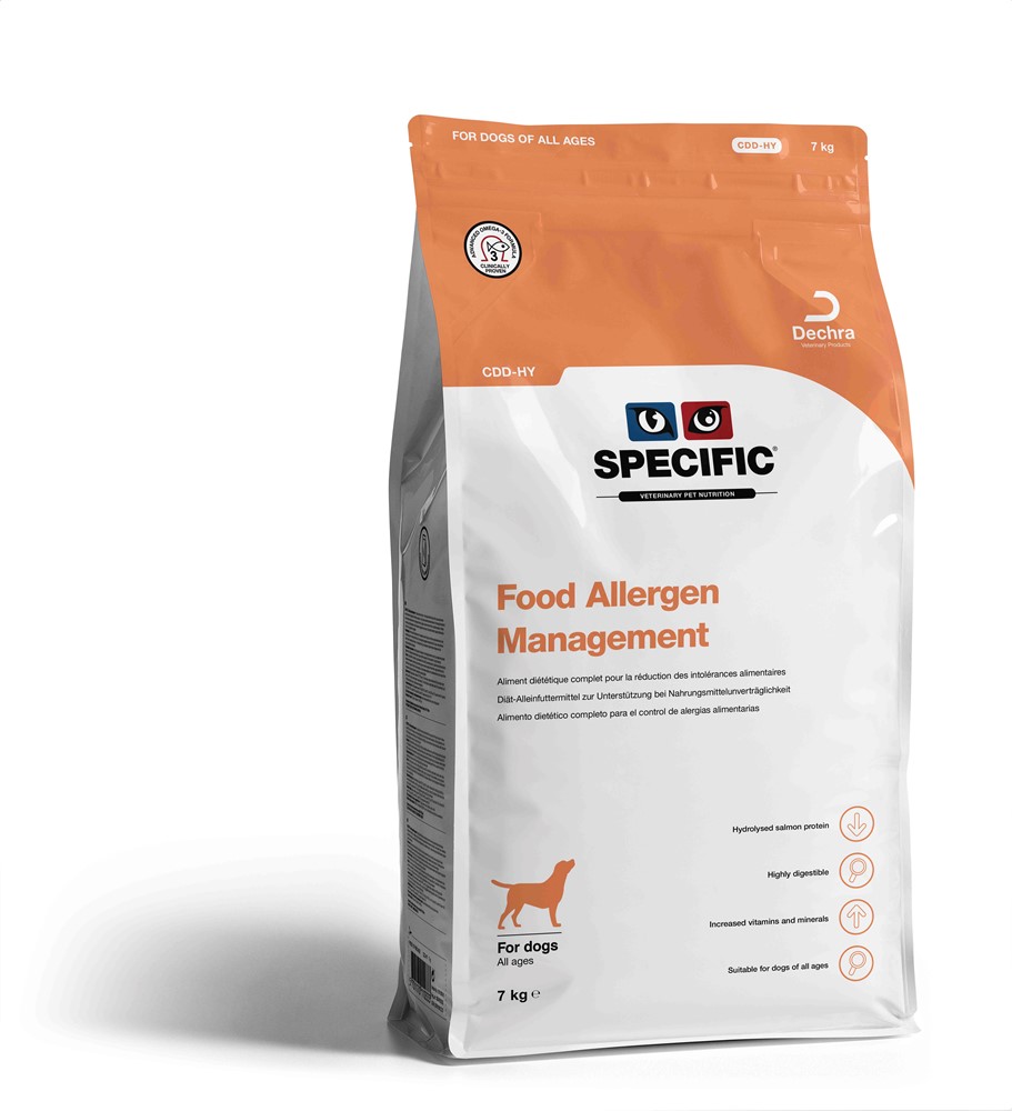 Specific CDD-HY Food Allergen Management Dog 7 kg