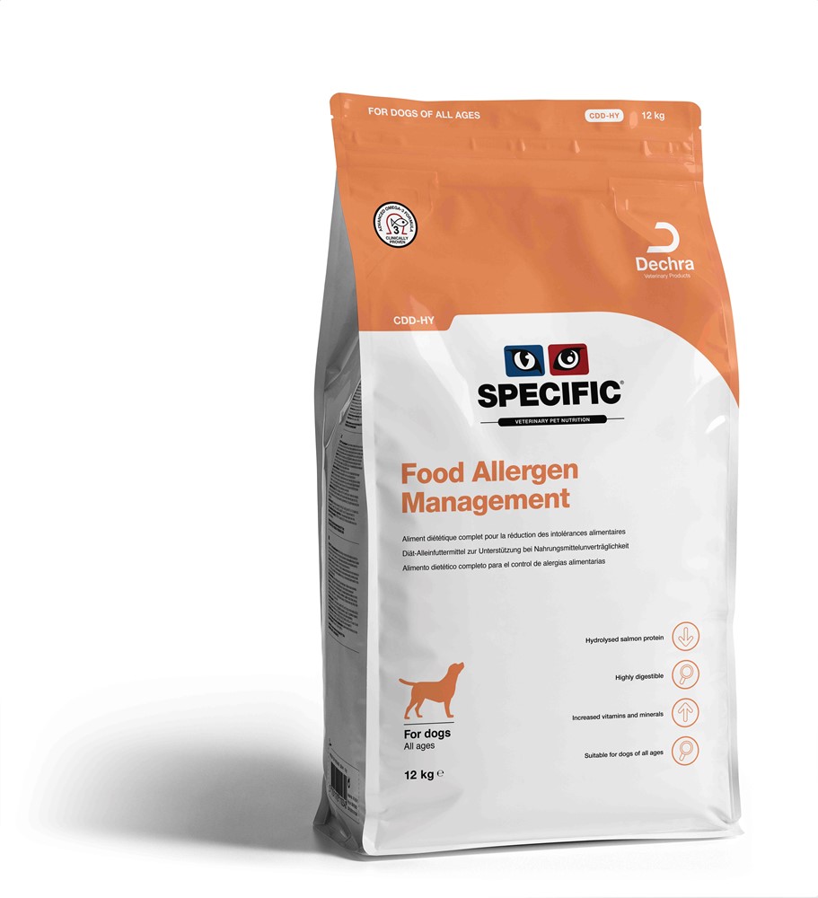 Specific CDDHY Food Allergen Management Dog 12 kg Vetapotek