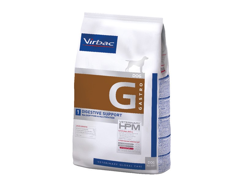 Virbac Veterinary HPM Dog G1 Gastro 12 kg Vetapotek