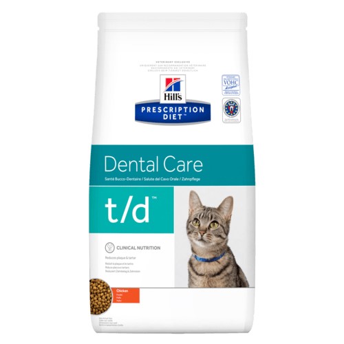 Hill's Prescription Diet Feline t/d Dental Care 5 kg Vetapotek