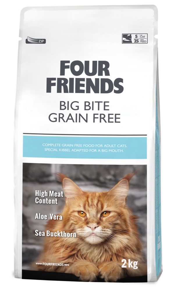FourFriends Cat Grain Free Big Bite 2 kg