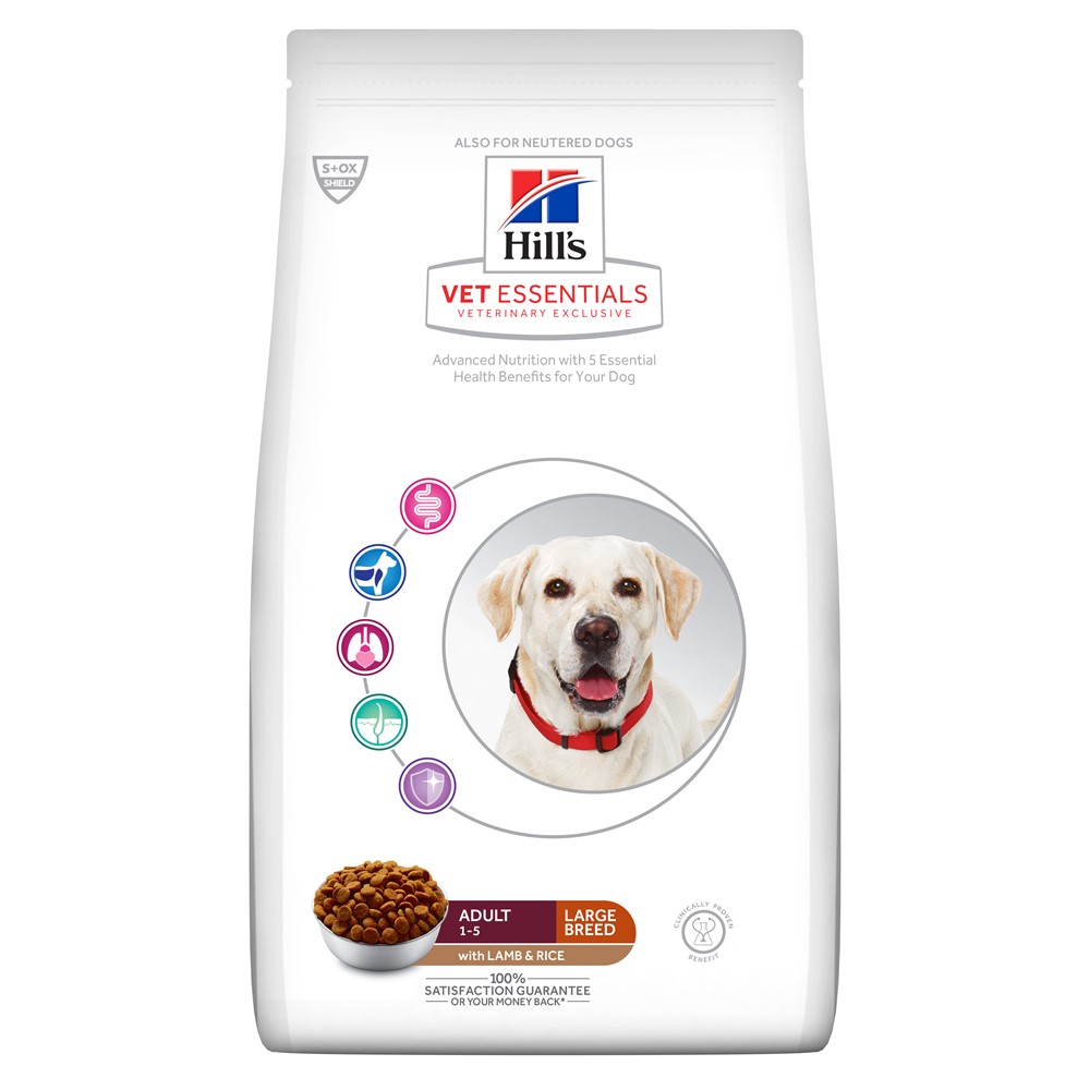 Hill's Vet Essentials Canine Adult Large Breed Lamb & Rice... Vetapotek