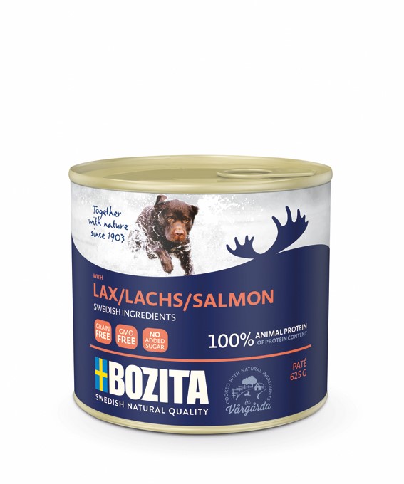 Bozita Naturals Paté av Lax 6x625 g