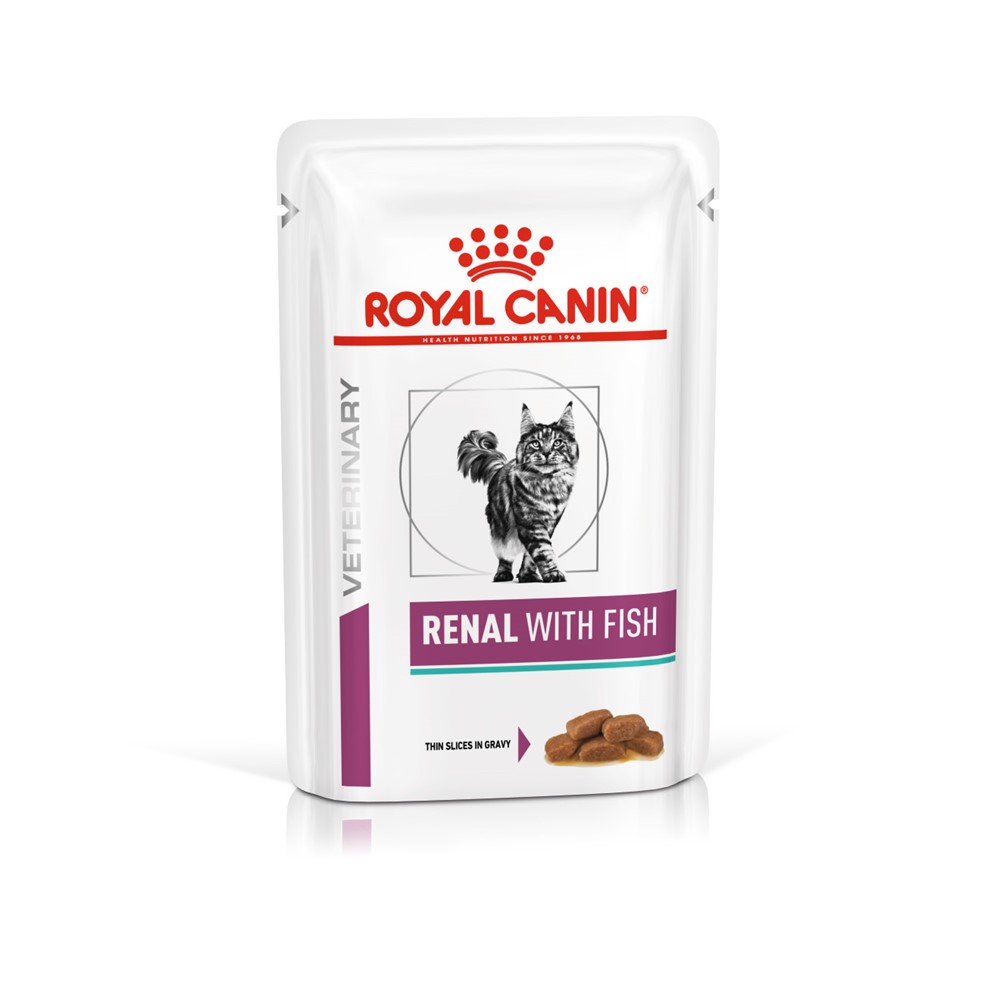 Royal Canin Veterinary Cat Vital Renal Fish wet 12x85 g