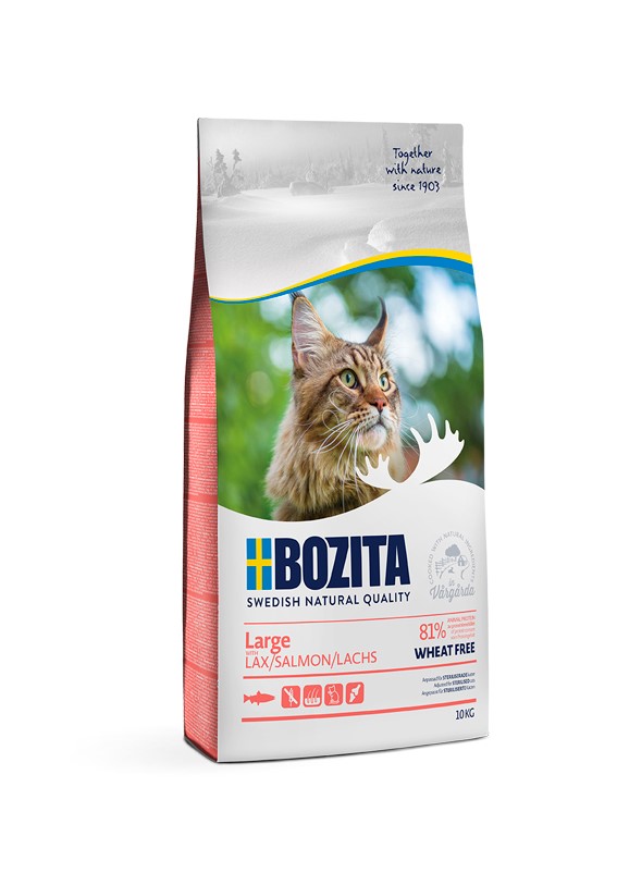 Bozita Feline Large Wheat Free Salmon 10 kg