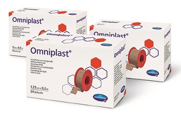 Medicinsk tejp Kruuse Omniplast 5x920 cm