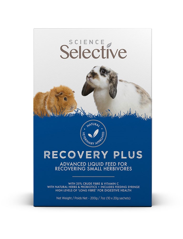 Näringslösning Science Selective VetCarePlus Recovery Plus Sachet 10x20 g
