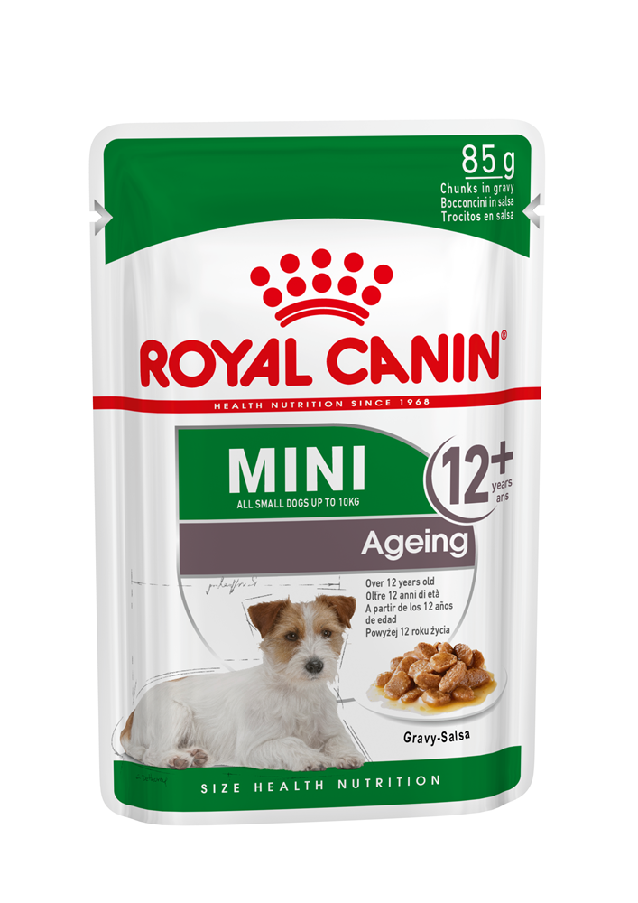 Royal Canin SHN Mini Ageing Våtfoder för hund 12x85 g Vetapotek
