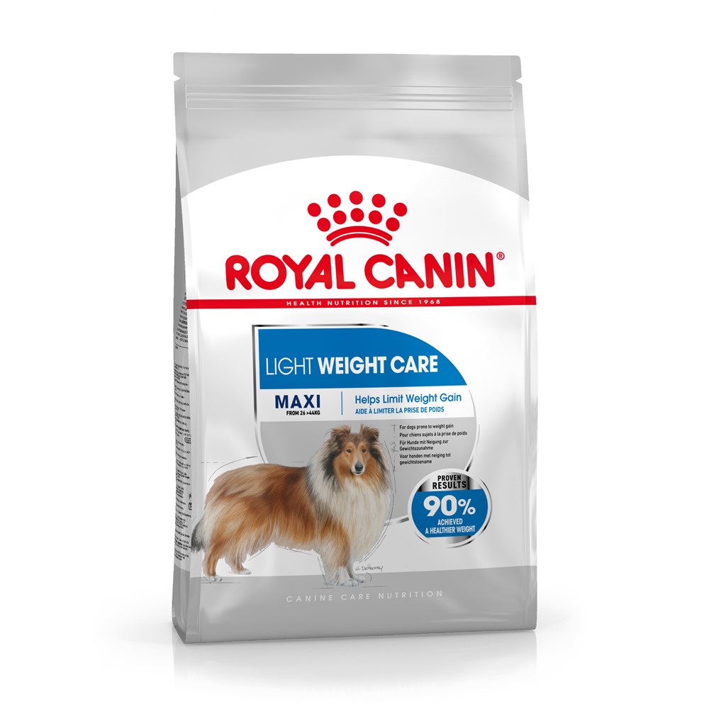 Royal Canin Light Weight Care MAXI Torrfoder för hund 12 k.. bild