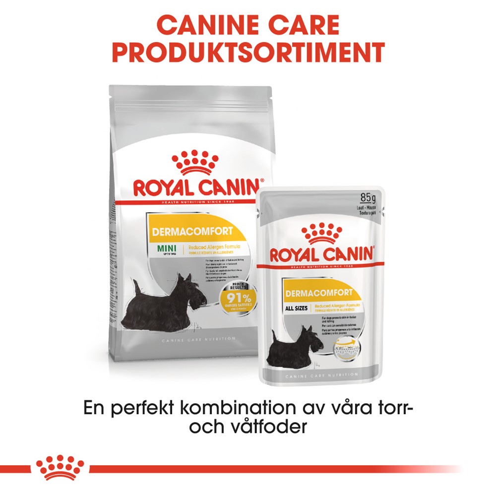 Royal Canin Dermacomfort MINI Torrfoder för hund 8 kg | Vetapotek