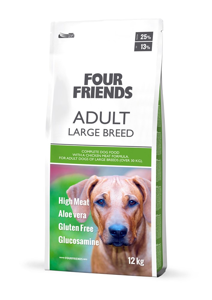 FourFriends Dog Adult Large Breed 12 kg