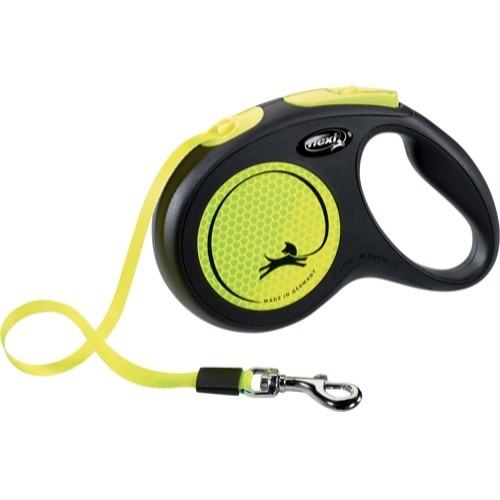 Koppel Flexi New Neon Tape Gul XS 3 m