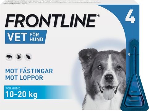 Frontline vet. Hund kg spot-on lösning 100 mg/ml 4x1... | Vetapotek