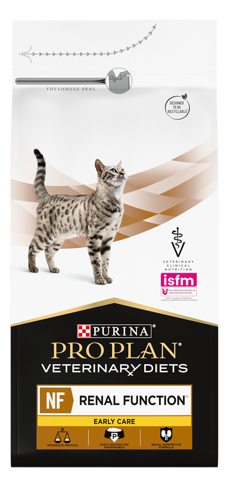 Sachets repas chat PRO PLAN Veterinary Diets NF Renal Function Advanced  Care 