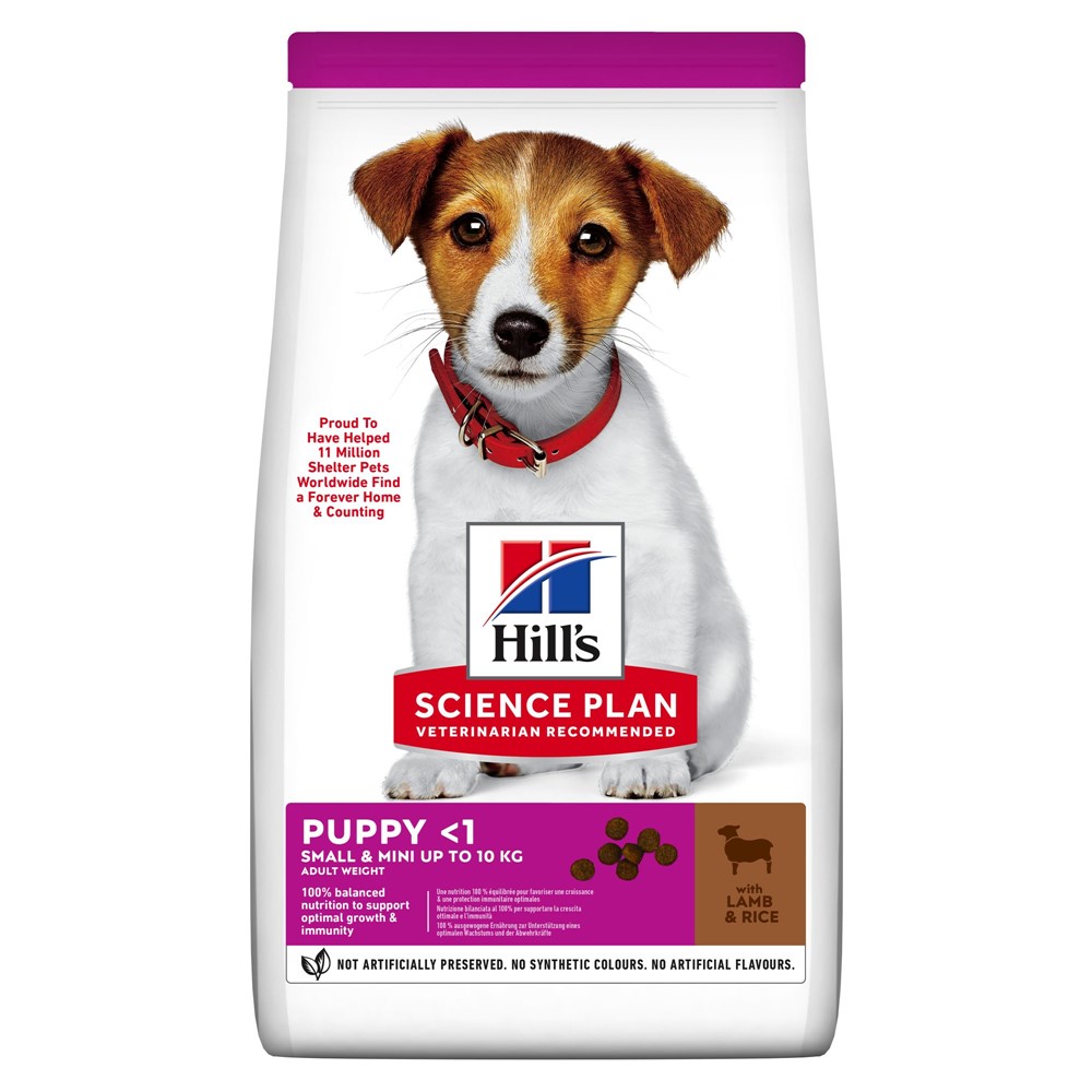 Hill's Science Plan Puppy Small & Mini Lamb & Rice 1,5 kg