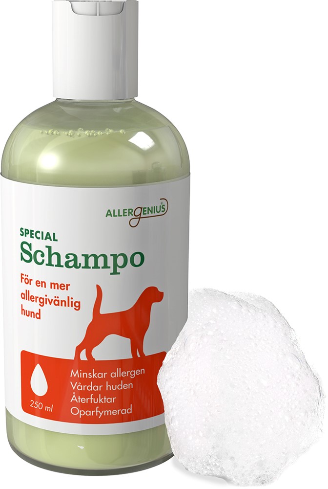 Specialschampo Allergenius Hund Allergidämpande 250 ml