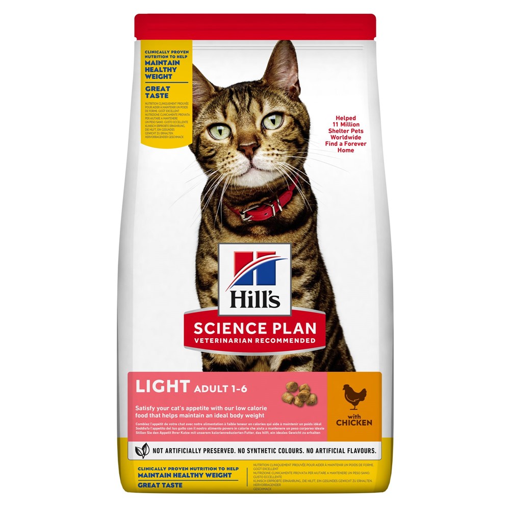 Hill's Science Plan Feline Adult Light Chicken 7 kg