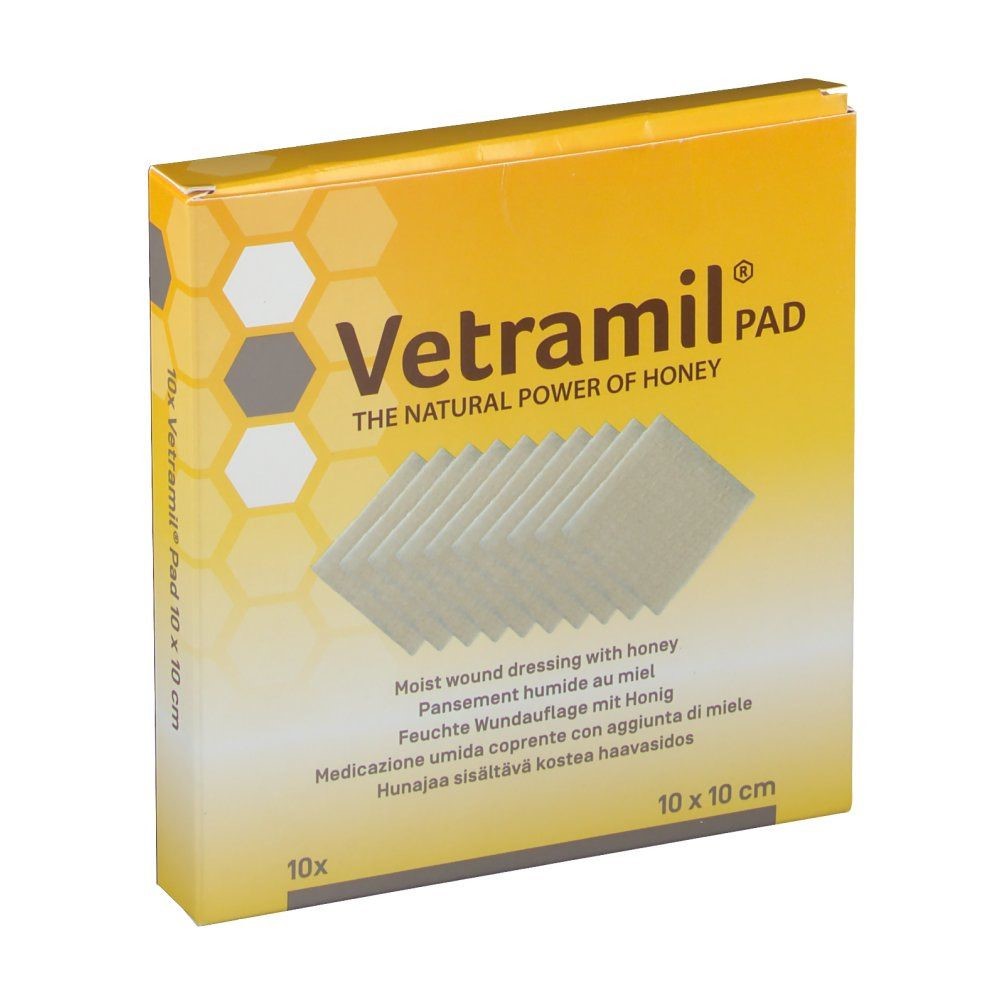 Kompress Vetramil Pad 10x10 cm 10st