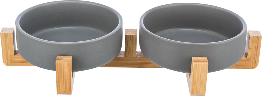 Matbar Trixie Keramik Grå 0,3 l 31x6x16 cm